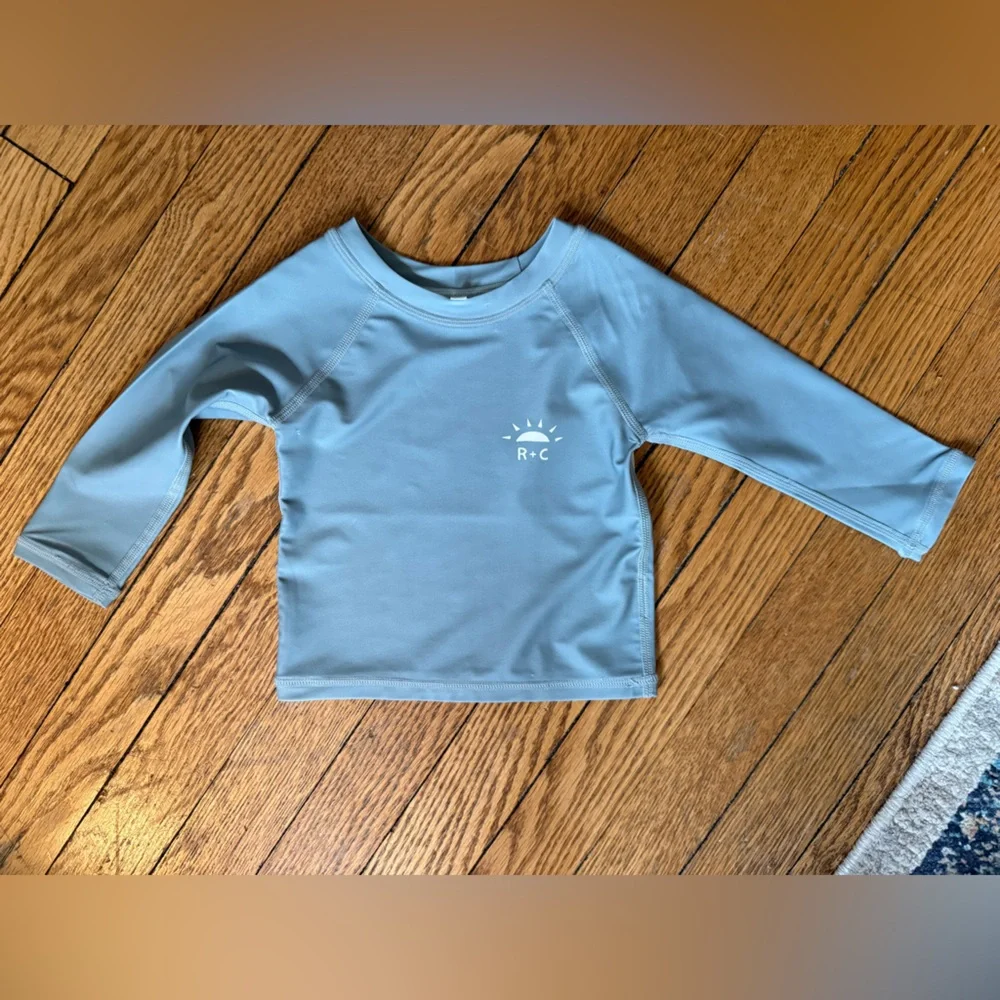 Rylee + Cru Long Sleeve Rash Guard - Size 12-18 Months - NWOT